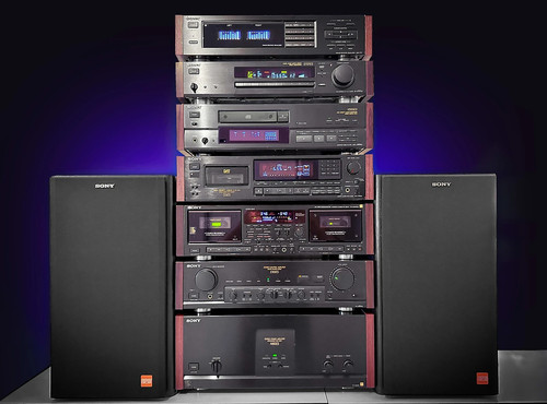 Sony hifi tower - sony,