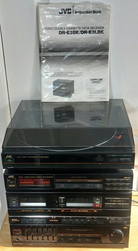 Jvc e3l raro impianto - jvc, dr-e3l