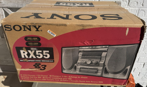 Nob vintage sony mhc rx55 - vintage,